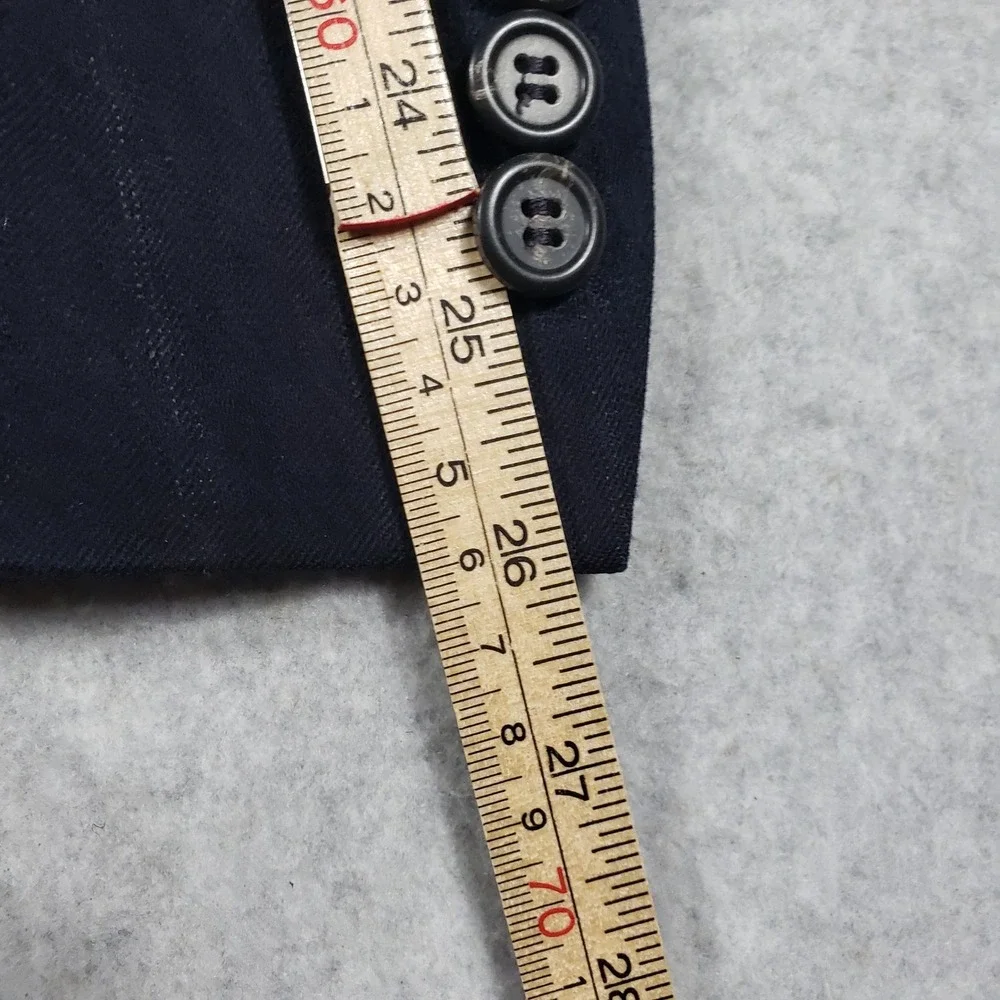Polo University Club Ralph Lauren Mens‎ Pinstripe Blazer Suit Jacket Navy 42 L